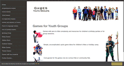 Desktop Screenshot of games4youthgroups.com