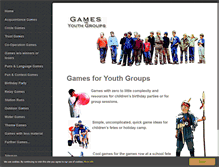 Tablet Screenshot of games4youthgroups.com